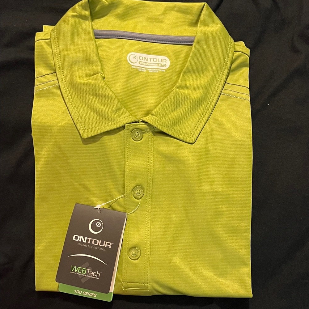 Men's Lime Polo Shirt